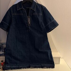 🔥Veronica Beard NWT Denim Mini Dress🔥